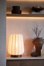 Light & Living Lighting Table lamp 30x41,5 cm BIBIA wood print dark brown+white House of Isabella UK