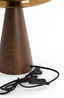Light & Living Lighting Table lamp 30x43 cm MUEDA glass brown+wood print d brown House of Isabella UK