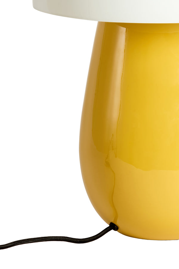 Light & Living Lighting Table lamp 30x45 cm LINOR shiny yellow House of Isabella UK