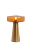 Light & Living Lighting Table lamp 30x45 cm PLEAT glass brown+gold House of Isabella UK