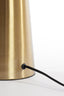 Light & Living Lighting Table lamp 30x45 cm PLEAT glass brown+gold House of Isabella UK