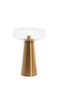 Light & Living Lighting Table lamp 30x45 cm PLEAT glass clear+gold House of Isabella UK