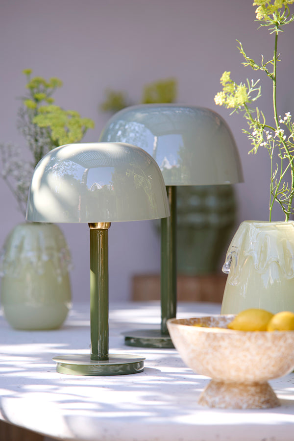 Light & Living Lighting Table lamp 30x48 cm MARIVET olive green+light green House of Isabella UK
