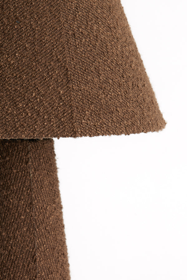 Light & Living Lighting Table lamp 30x61 cm DEVIA bouclé brown House of Isabella UK