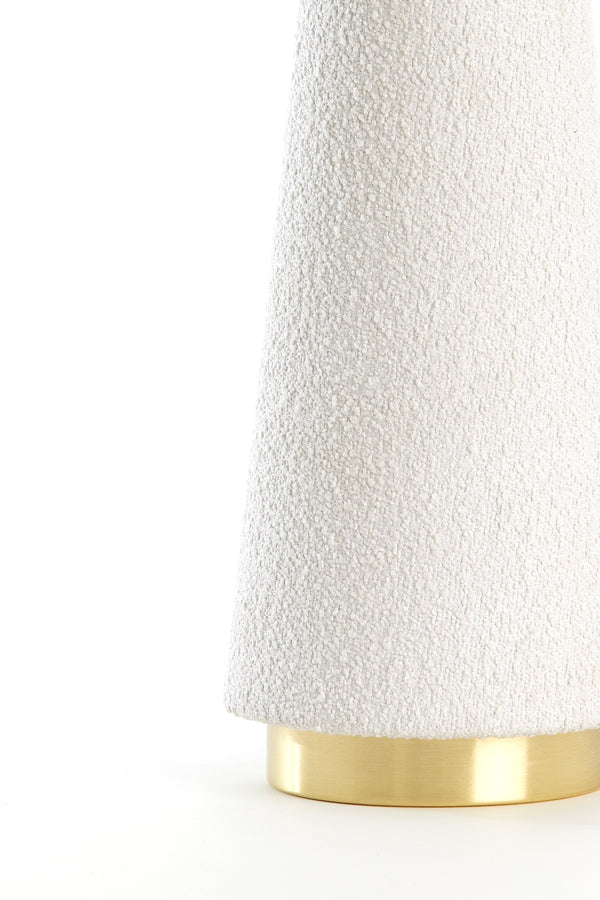 Light & Living Lighting Table lamp 30x61 cm DEVIA bouclé cream House of Isabella UK