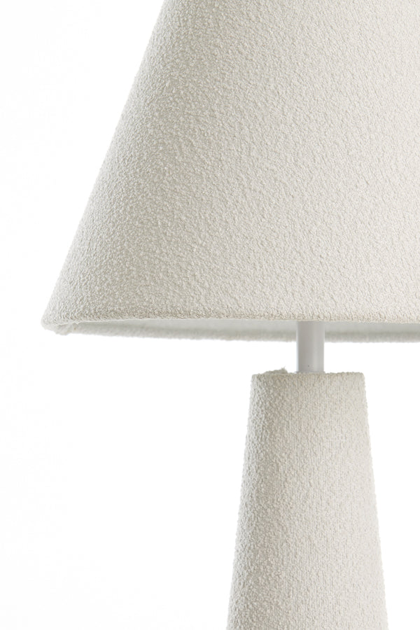 Light & Living Lighting Table lamp 30x61 cm DEVIA bouclé cream House of Isabella UK