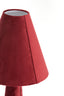 Light & Living Lighting Table lamp 30x61 cm DEVIA velvet burgundy House of Isabella UK