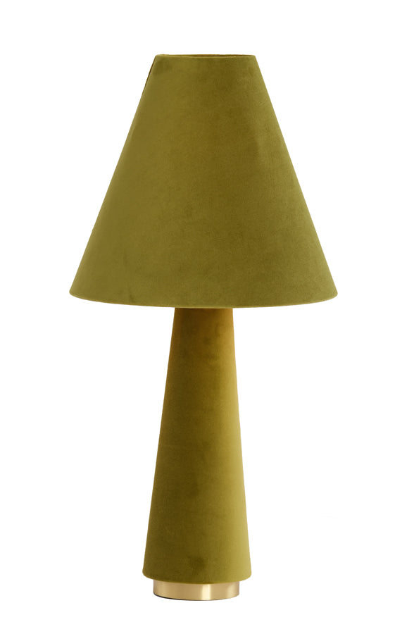 Light & Living Lighting Table lamp 30x61 cm DEVIA velvet green House of Isabella UK