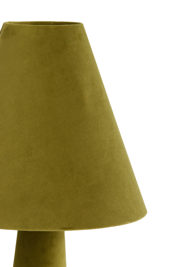 Light & Living Lighting Table lamp 30x61 cm DEVIA velvet green House of Isabella UK