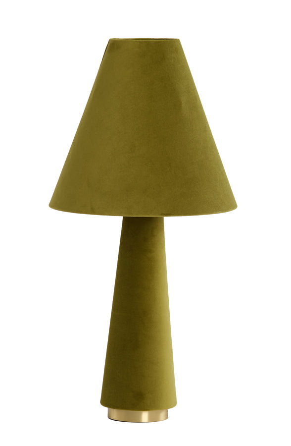 Light & Living Lighting Table lamp 30x61 cm DEVIA velvet green House of Isabella UK