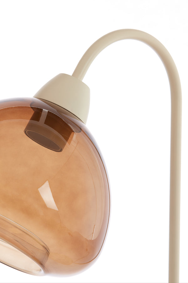 Light & Living Lighting Table lamp 31,5x20x61 cm BISHO glass brown+sand House of Isabella UK
