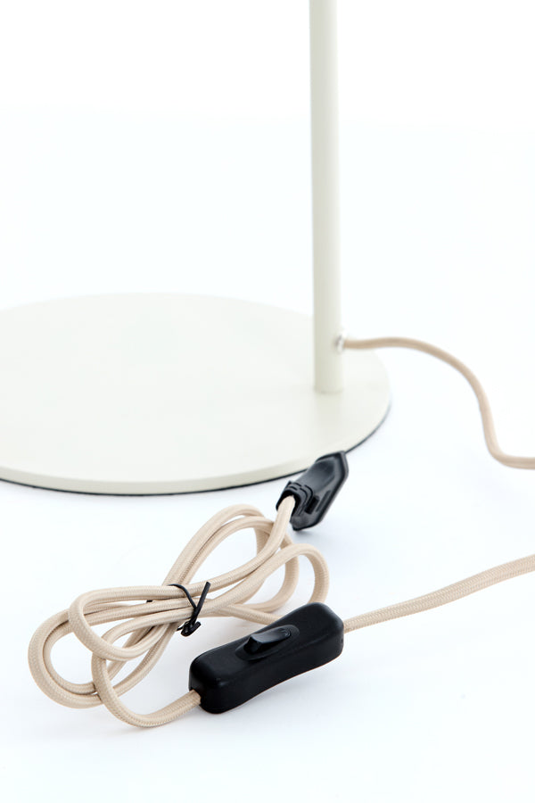 Light & Living Lighting Table lamp 31,5x20x61 cm BISHO glass clear+cream House of Isabella UK