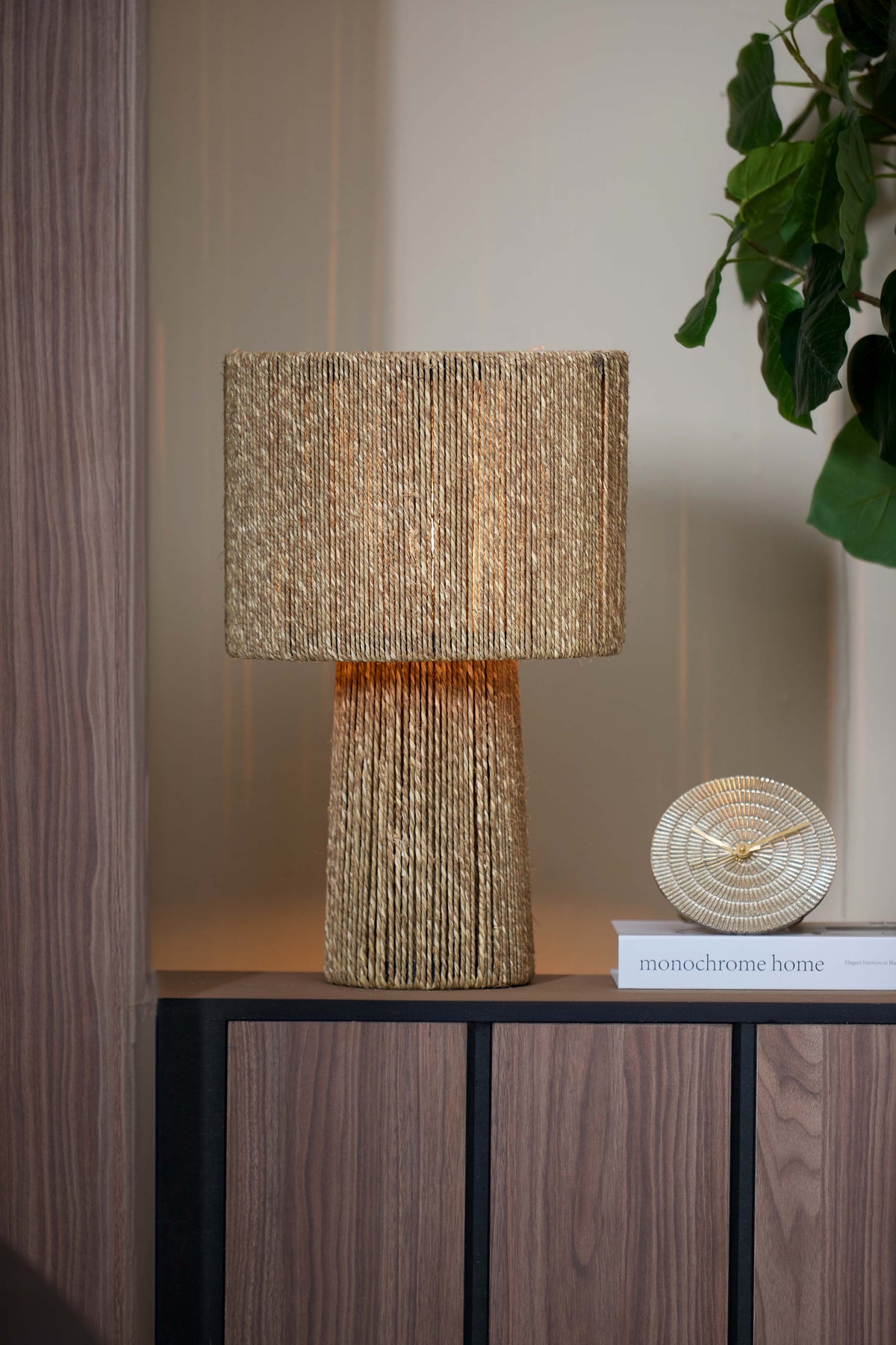Light & Living Lighting Table lamp 31,5x51 cm PITINO jute natural House of Isabella UK
