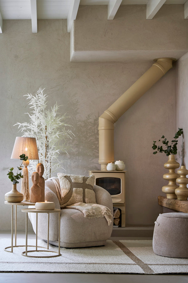 Light & Living Lighting Table lamp 31x70 cm ESPINO cream+natural House of Isabella UK