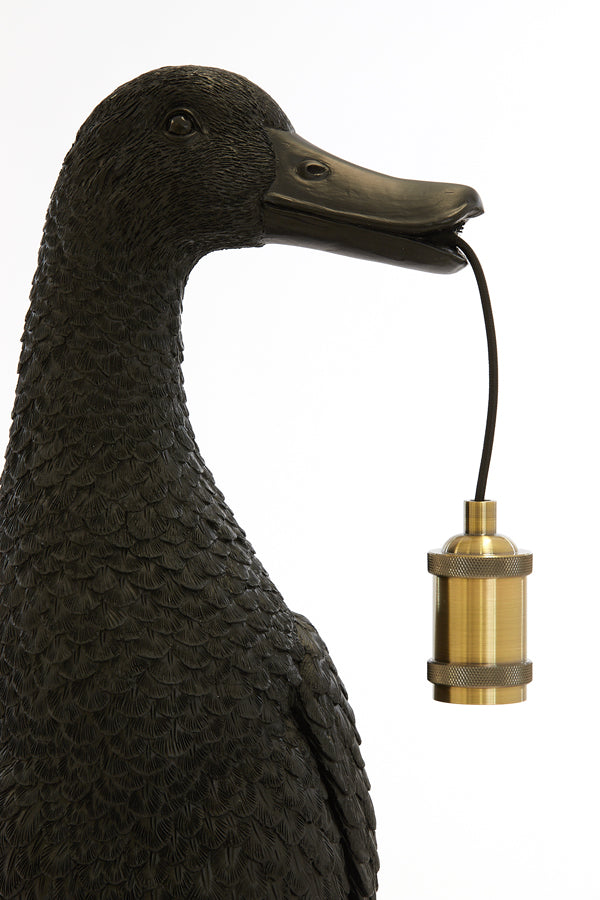 Light & Living Lighting Table lamp 32x31x65 cm DUCK black House of Isabella UK