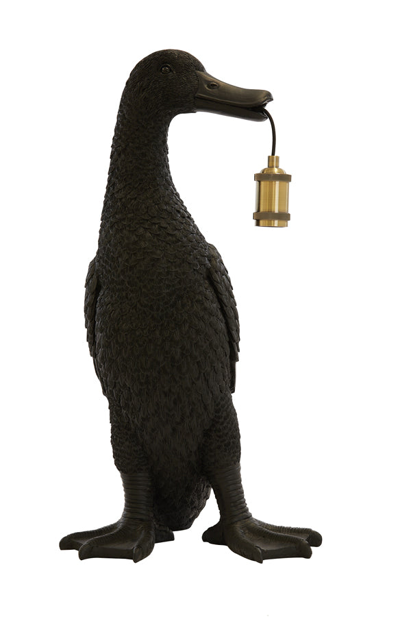 Light & Living Lighting Table lamp 32x31x65 cm DUCK black House of Isabella UK