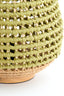 Light & Living Lighting Table lamp 32x34,5 cm KALIPA rattan natural+green House of Isabella UK