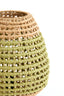 Light & Living Lighting Table lamp 32x34,5 cm KALIPA rattan natural+green House of Isabella UK