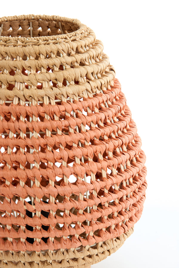 Light & Living Lighting Table lamp 32x34,5 cm KALIPA rattan natural+terra House of Isabella UK