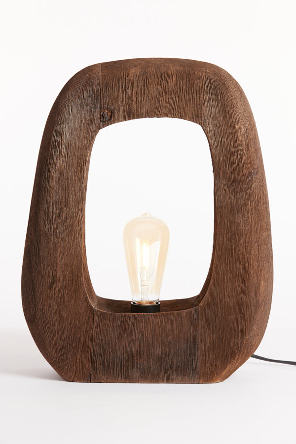 Light & Living Lighting Table lamp 33x10x40 cm KELAFO wood chocolate brown House of Isabella UK