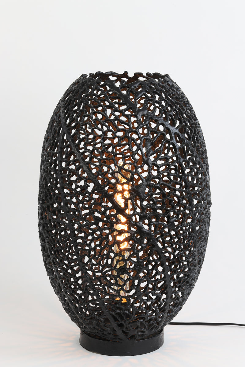 Light & Living Lighting Table lamp 33x52 cm SINULA matt black House of Isabella UK