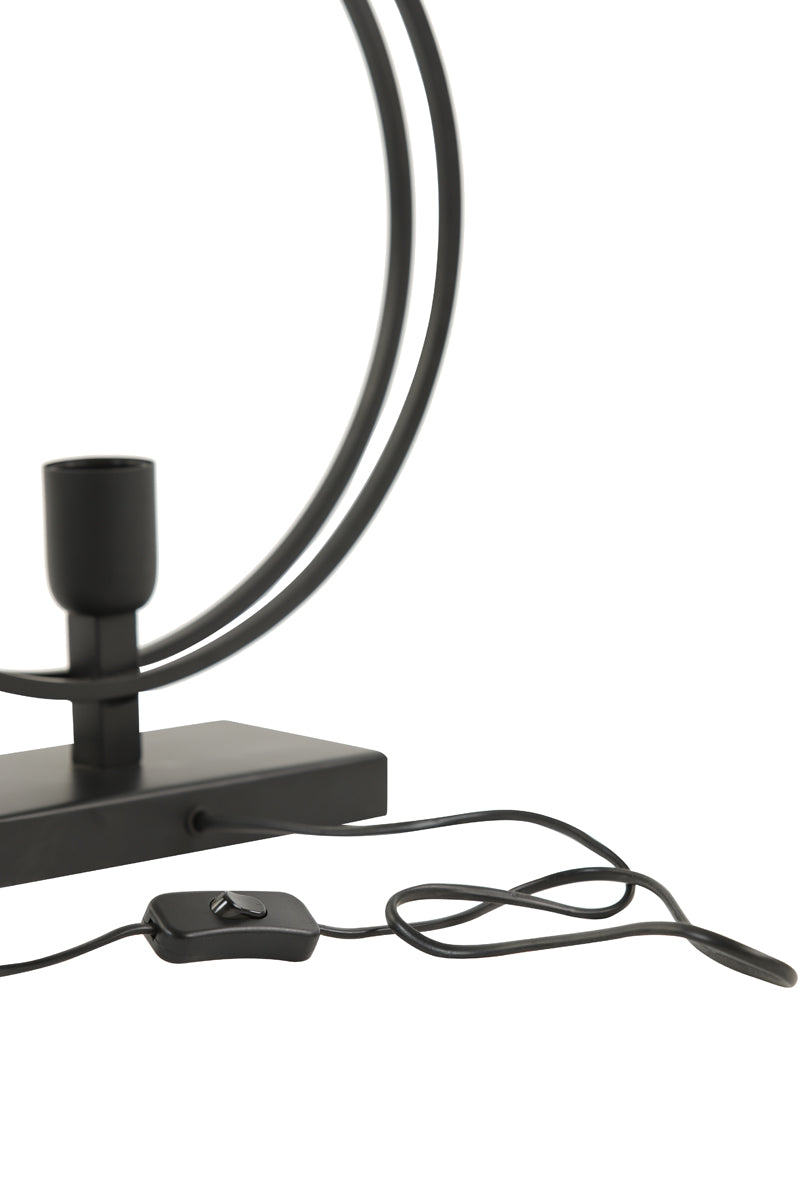 Light & Living Lighting Table lamp 35x10x40 cm RUDRA matt black House of Isabella UK