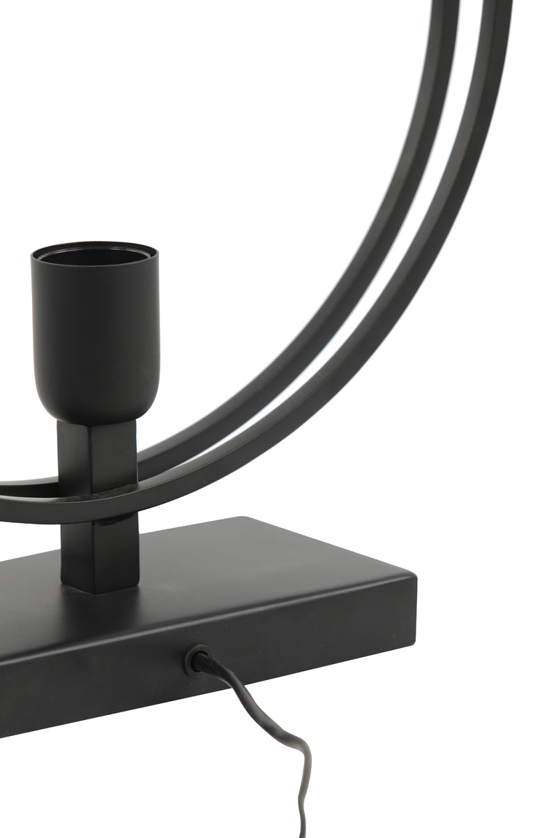 Light & Living Lighting Table lamp 35x10x40 cm RUDRA matt black House of Isabella UK