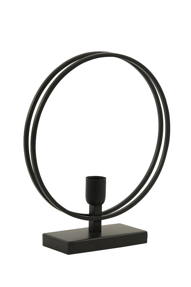 Light & Living Lighting Table lamp 35x10x40 cm RUDRA matt black House of Isabella UK