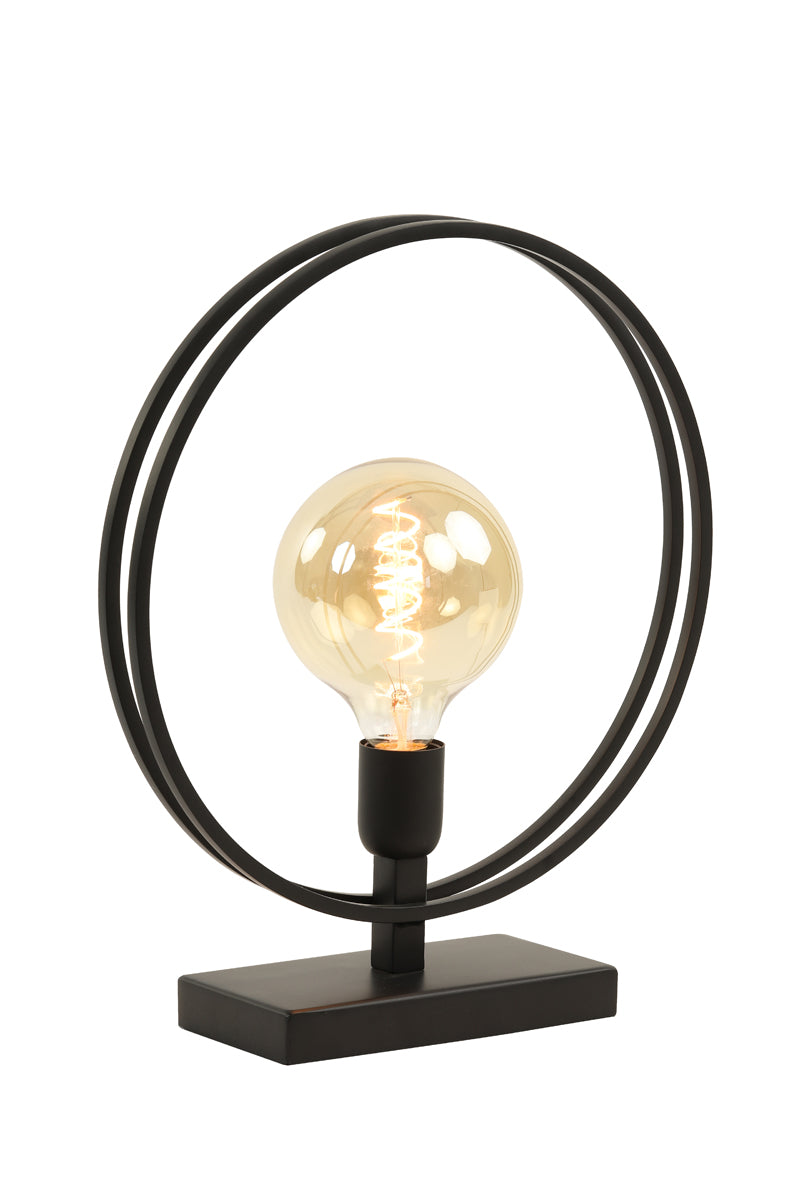 Light & Living Lighting Table lamp 35x10x40 cm RUDRA matt black House of Isabella UK