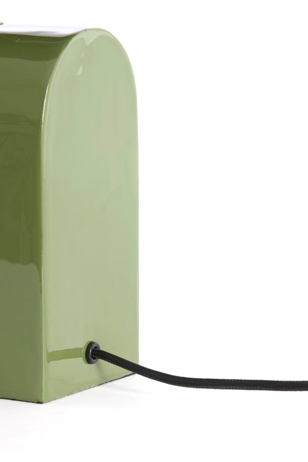 Light & Living Lighting Table lamp 35x15,5x38 cm CARDONA light green+gold House of Isabella UK