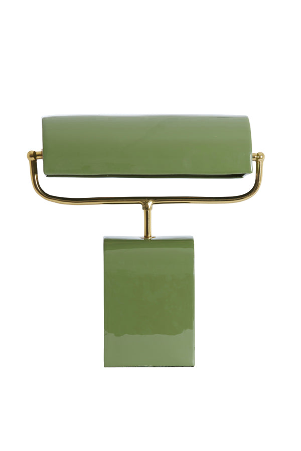 Light & Living Lighting Table lamp 35x15,5x38 cm CARDONA light green+gold House of Isabella UK