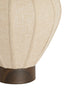 Light & Living Lighting Table lamp 35x36 cm KYZO wood print d brown+linen nat. House of Isabella UK