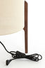 Light & Living Lighting Table lamp 35x58 cm LITTO dark brown+linen natural House of Isabella UK