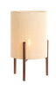 Light & Living Lighting Table lamp 35x58 cm LITTO dark brown+linen natural House of Isabella UK
