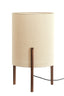 Light & Living Lighting Table lamp 35x58 cm LITTO dark brown+linen natural House of Isabella UK