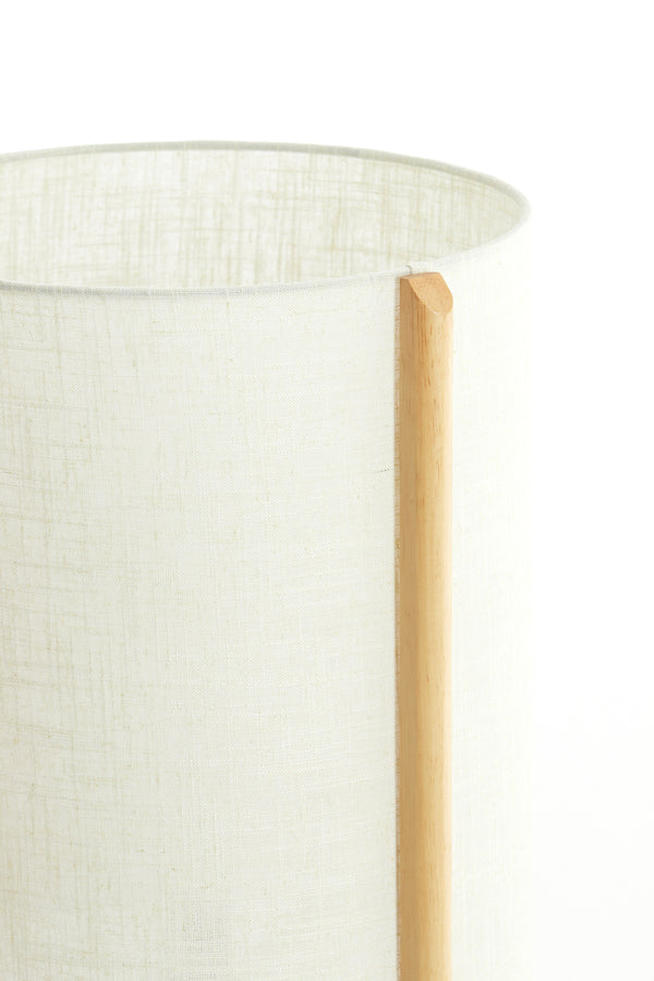 Light & Living Lighting Table lamp 35x58 cm LITTO natural+linen white House of Isabella UK