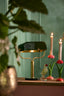Light & Living Lighting Table lamp 37x14x43 cm AYER shiny dark green+gold House of Isabella UK