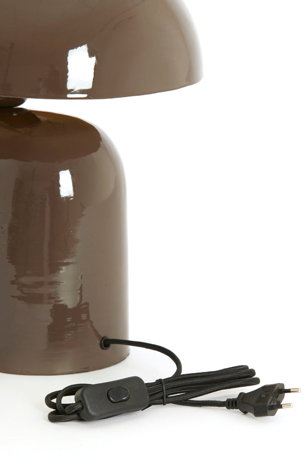 Light & Living Lighting Table lamp 37x26x37 cm TODD shiny dark brown House of Isabella UK
