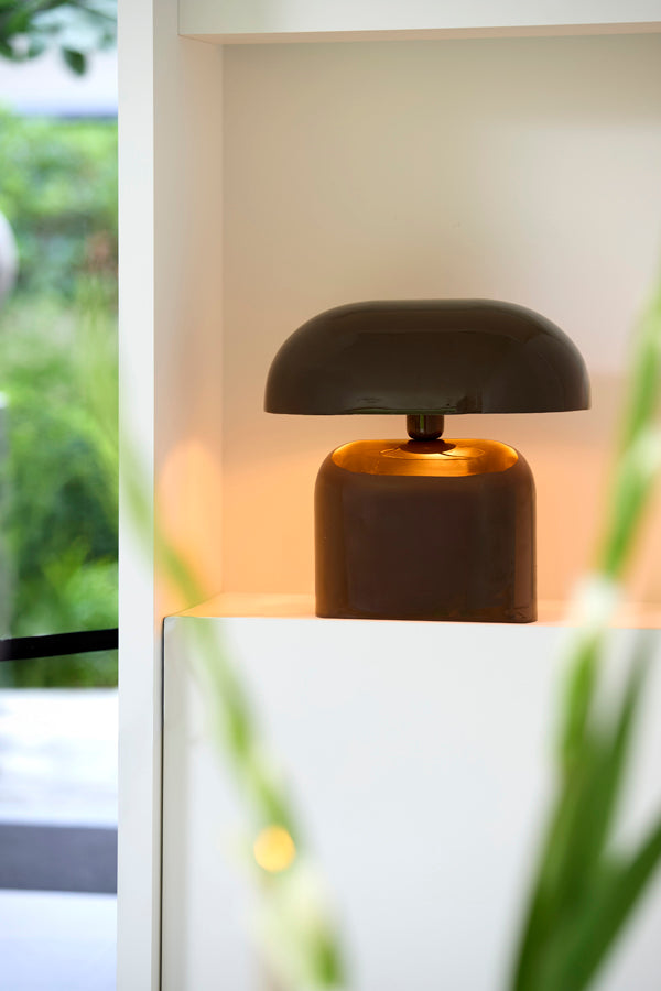 Light & Living Lighting Table lamp 37x26x37 cm TODD shiny dark brown House of Isabella UK