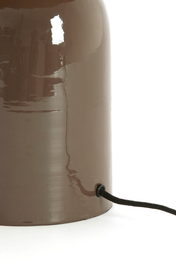Light & Living Lighting Table lamp 37x26x37 cm TODD shiny dark brown House of Isabella UK