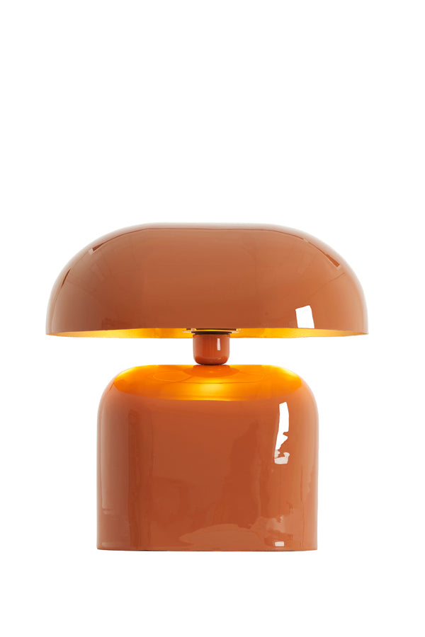 Light & Living Lighting Table lamp 37x26x37 cm TODD shiny dark orange House of Isabella UK