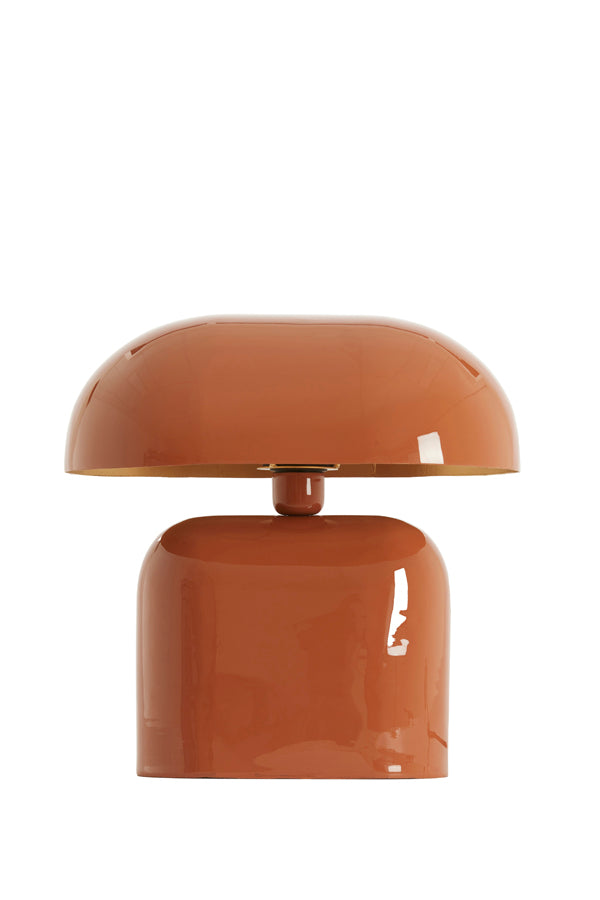 Light & Living Lighting Table lamp 37x26x37 cm TODD shiny dark orange House of Isabella UK