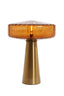 Light & Living Lighting Table lamp 40x53 cm PLEAT glass brown+gold House of Isabella UK