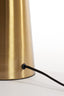 Light & Living Lighting Table lamp 40x53 cm PLEAT glass matt white+gold House of Isabella UK