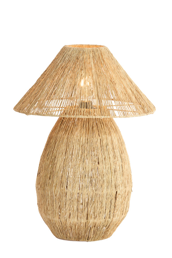 Light & Living Lighting Table lamp 40x55 cm MARUVA jute natural House of Isabella UK