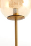 Light & Living Lighting Table lamp E14 20x43 cm MEDINA glass amber+gold House of Isabella UK
