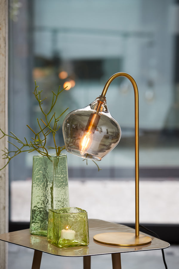 Light & Living Lighting Table lamp E14 28x17x50,5 cm RAKEL antique bronze+smoked House of Isabella UK