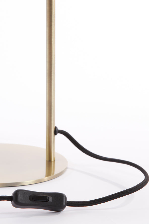 Light & Living Lighting Table lamp E14 31x22x50 cm SOLNA antique bronze+smoked glass House of Isabella UK