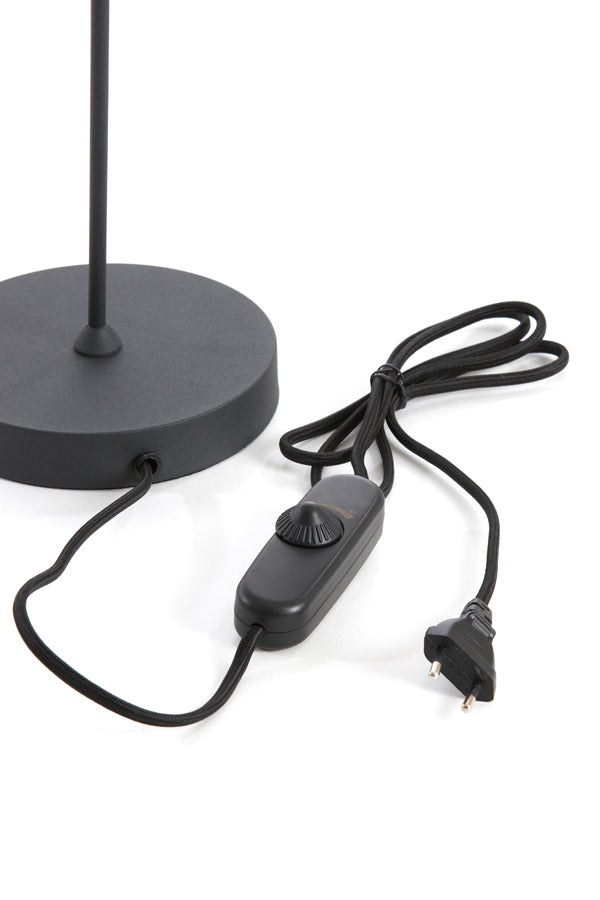 Light & Living Lighting Table lamp G9 38x15x51 cm RIJEKA matt black+dimmer House of Isabella UK