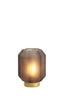 Light & Living Lighting Table lamp LED 13x16,5 cm YVIAS glass matt dark brown+gold House of Isabella UK